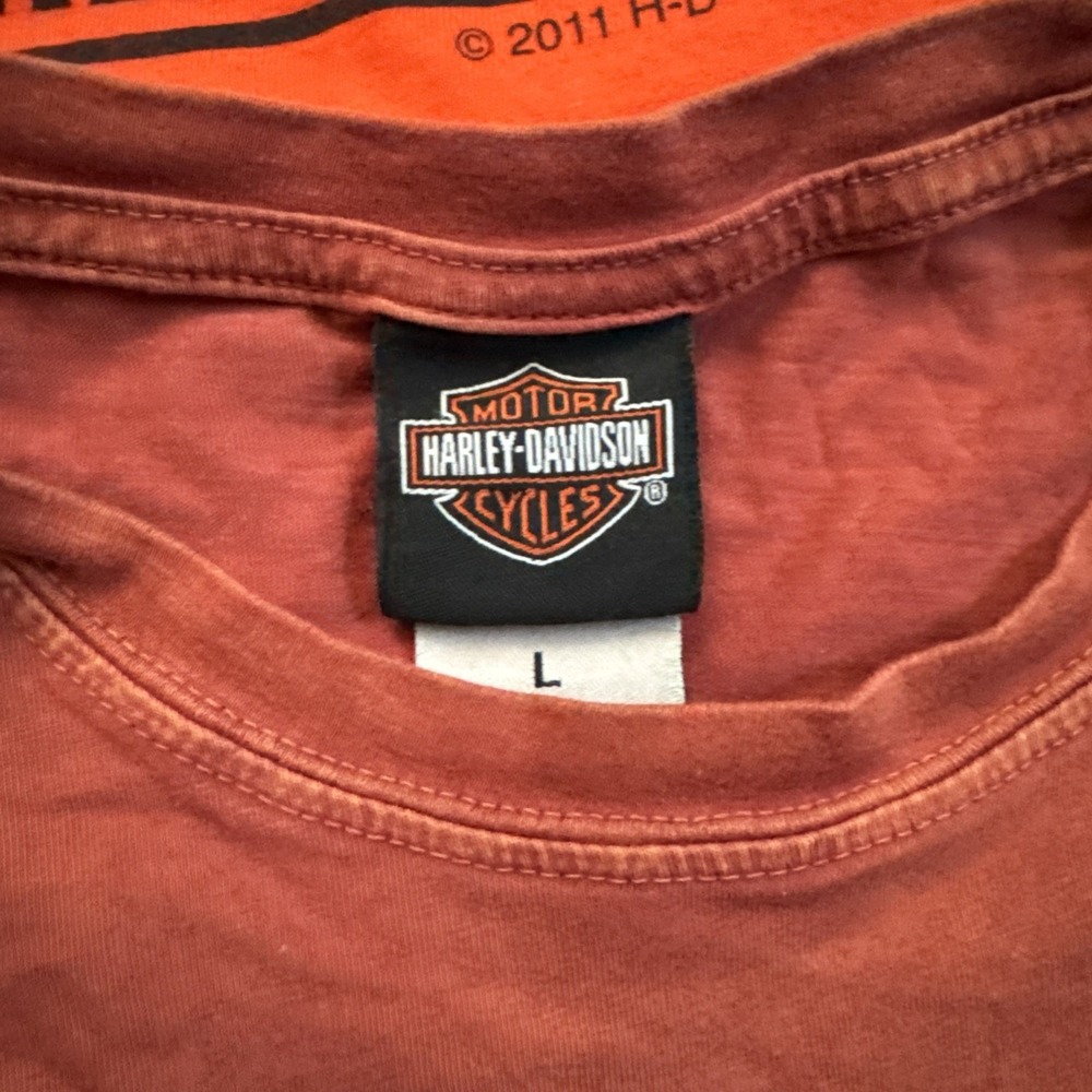 Lot Of 4 Harley-Davidson Motorcycles Mens Large T Shirts Y2K - 110 Years, Museum - Picture 7 of 10